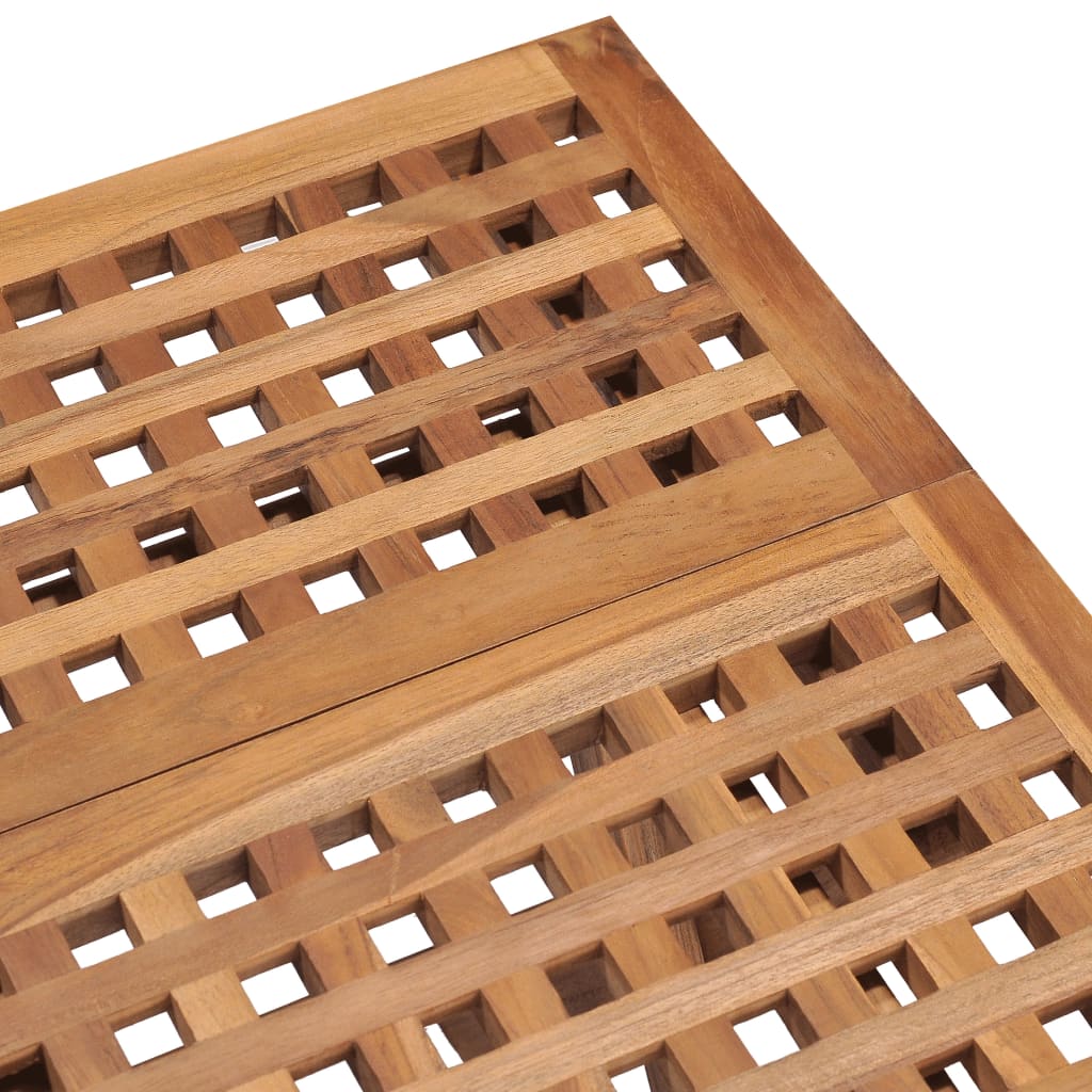 Patio Dining Set Set of 2 Teak Teak wood Medium Foldable