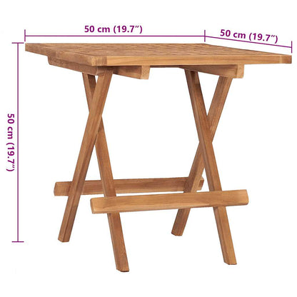 Patio Dining Set Set of 2 Teak, Taupe Teak Wood, Polyester