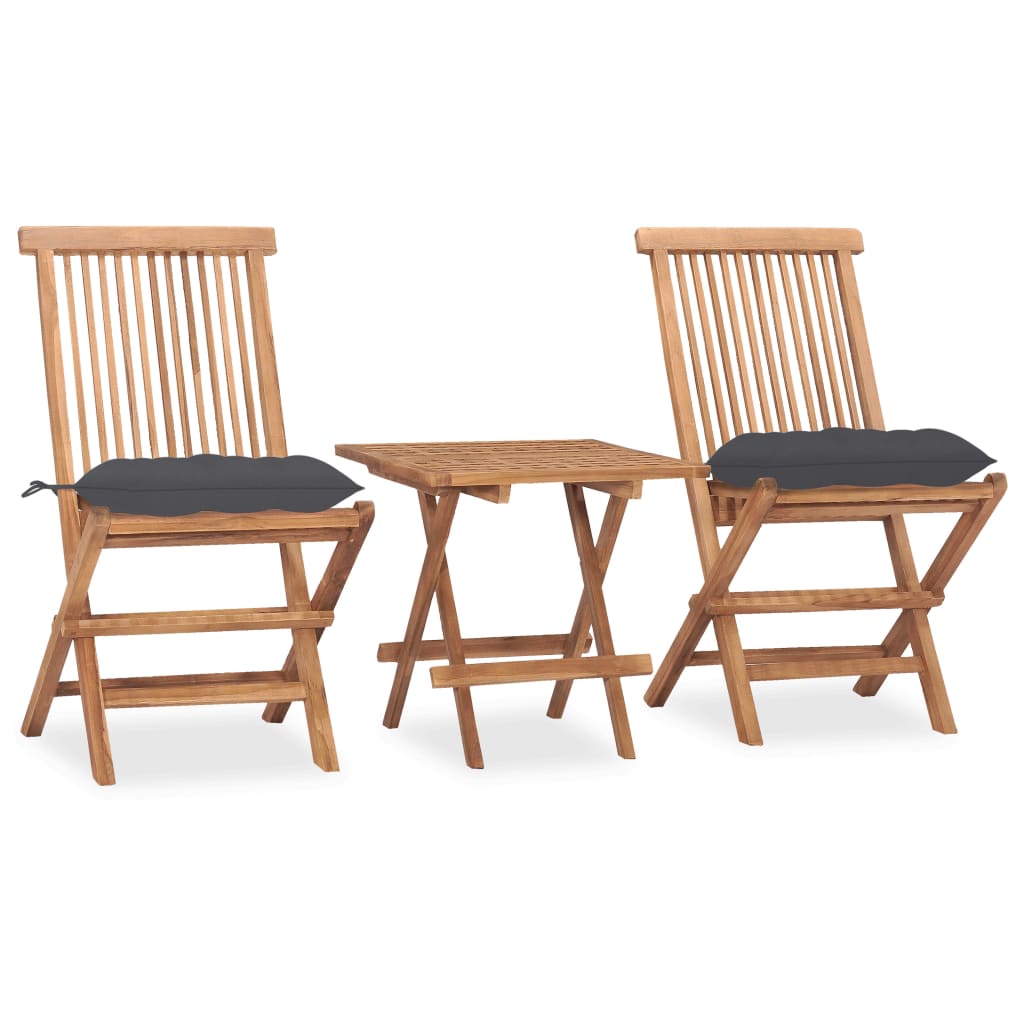 Outdoor Dining Set Teak Teak wood Medium Foldable
