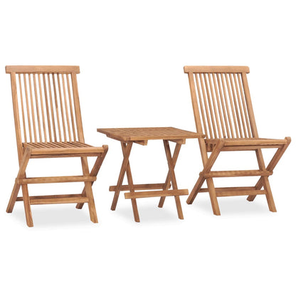 Outdoor Dining Set Teak Teak wood Medium Foldable
