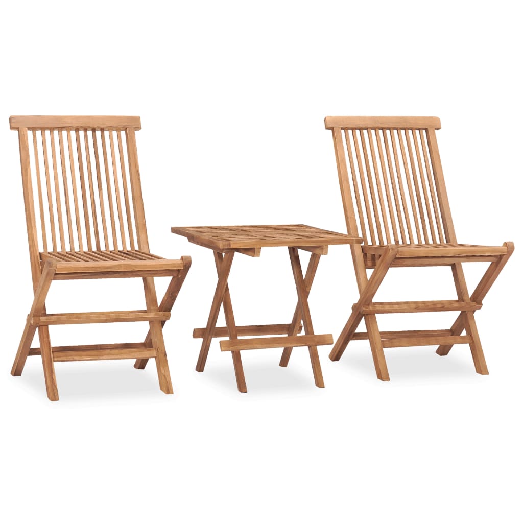 Outdoor Dining Set Teak Teak wood Medium Foldable