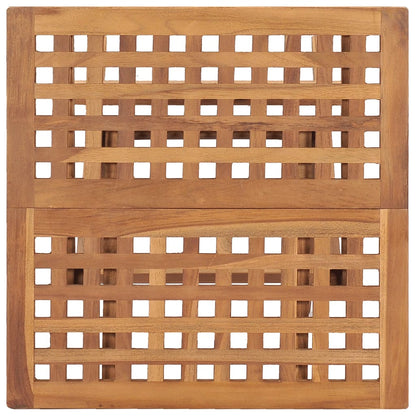 Patio Dining Set Set of 2 Teak brown Teak wood, Polyester Compact