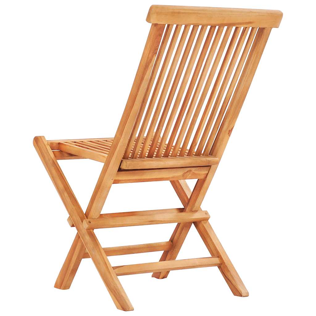 Bistro Set Set of 3 Taupe Fine sanded teak hardwood, 100% polyester