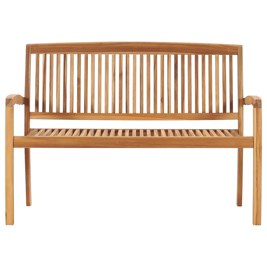 Garden Bench Teak wood Solid Teak Wood Medium Stackable