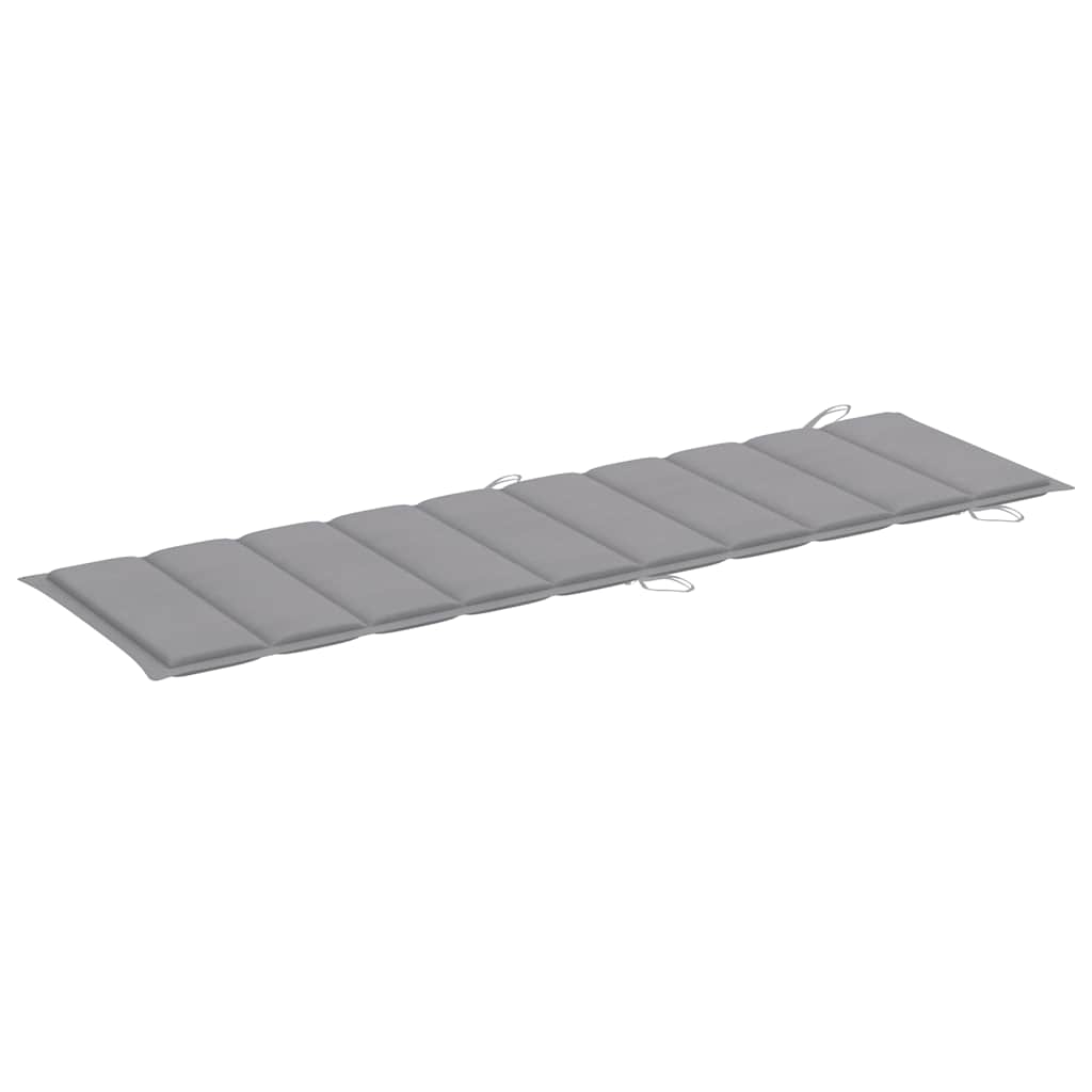Sun Lounger Teak Wood Large Modern Design Wooden Sun Lounger