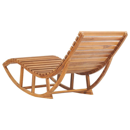 Sun Lounger Teak Teak Wood Large Sun Lounger Waveform