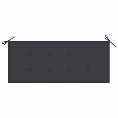 Garden Bench Natural wood and Anthracite