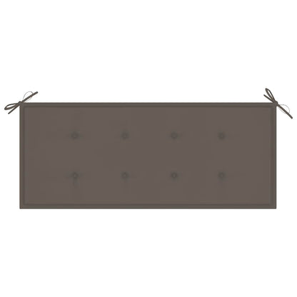 Garden Bench Bamboo 46.5 in Foldable Rectangular