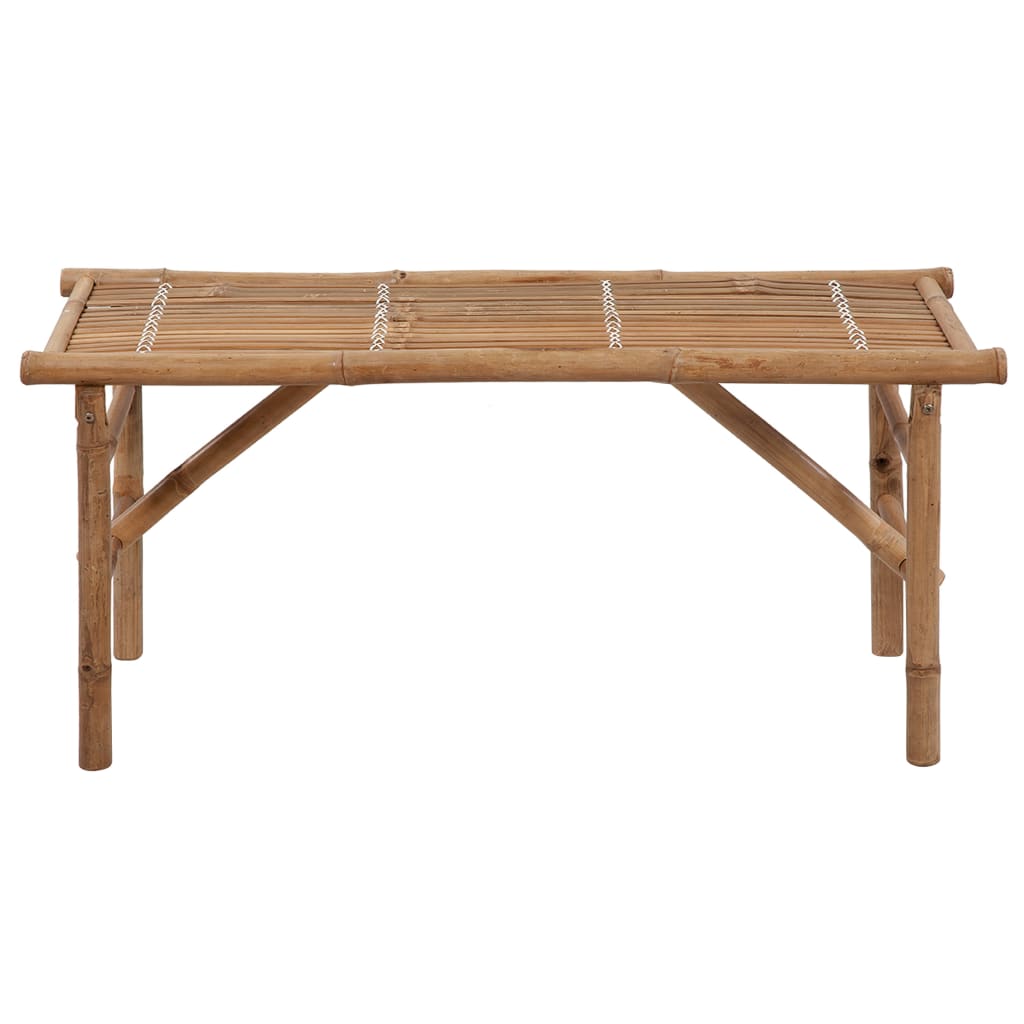 Garden Bench Natural Bamboo Bamboo Medium Foldable Garden Bench