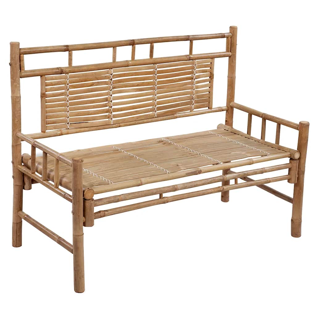 Garden Bench Bamboo Standard Durable Garden Bench Rectangular