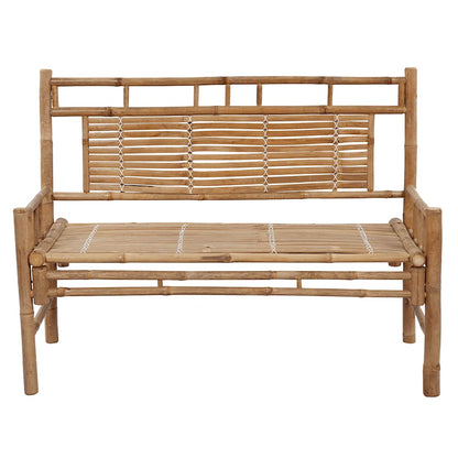 Garden Bench Bamboo Standard Durable Garden Bench Rectangular