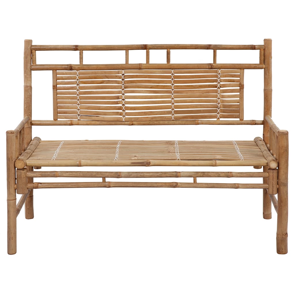 Garden Bench Bamboo 100% polyester 47.2 in Waterproof materials