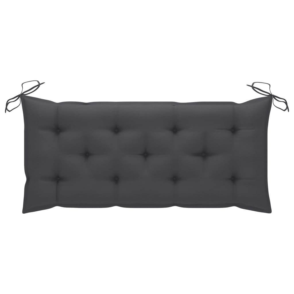 Garden Bench Bamboo 100% polyester 47.2 in Waterproof materials