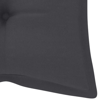 Garden Bench Bamboo 100% polyester 47.2 in Waterproof materials