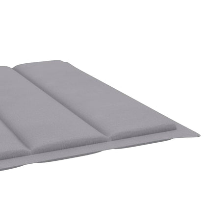 Sun Lounger Natural Bamboo Medium Multi-Position Backrest