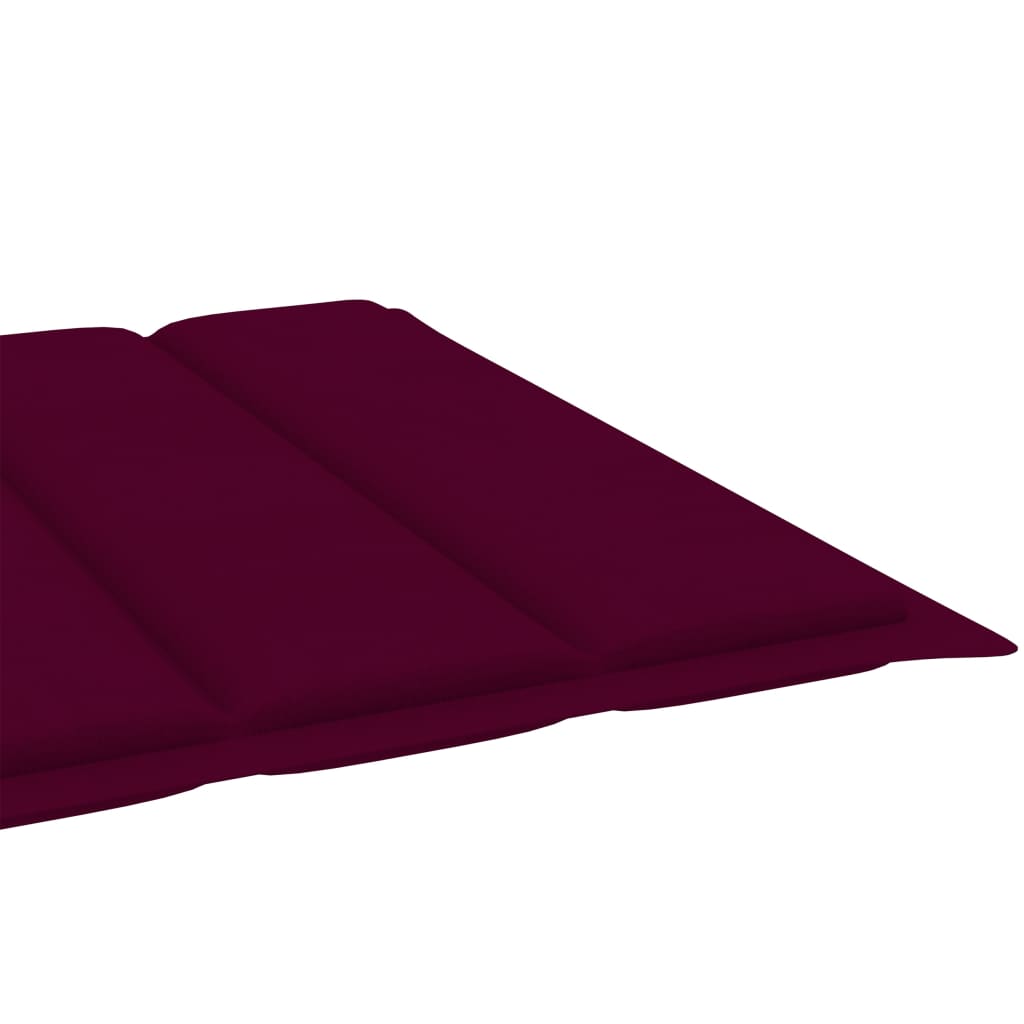 Sun Lounger Bamboo For 2 persons Height-Adjustable Sun Lounger