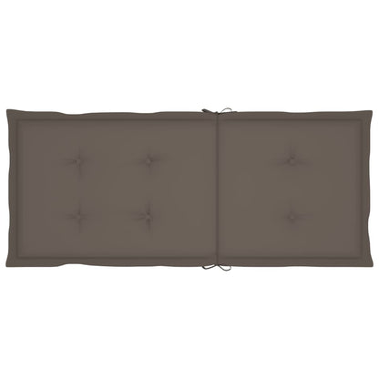 Garden Chair Set of 6 Taupe (Cushion) Solid acacia wood Standard