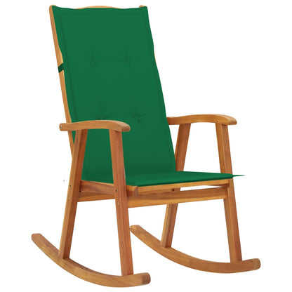 Rocking Chair Natural Solid Acacia wood Standard Rocking Chair