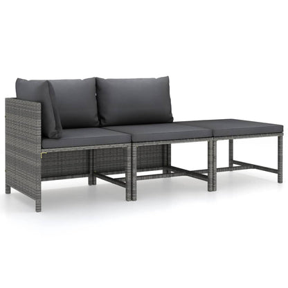 Garden Lounge Set Grey, Anthracite