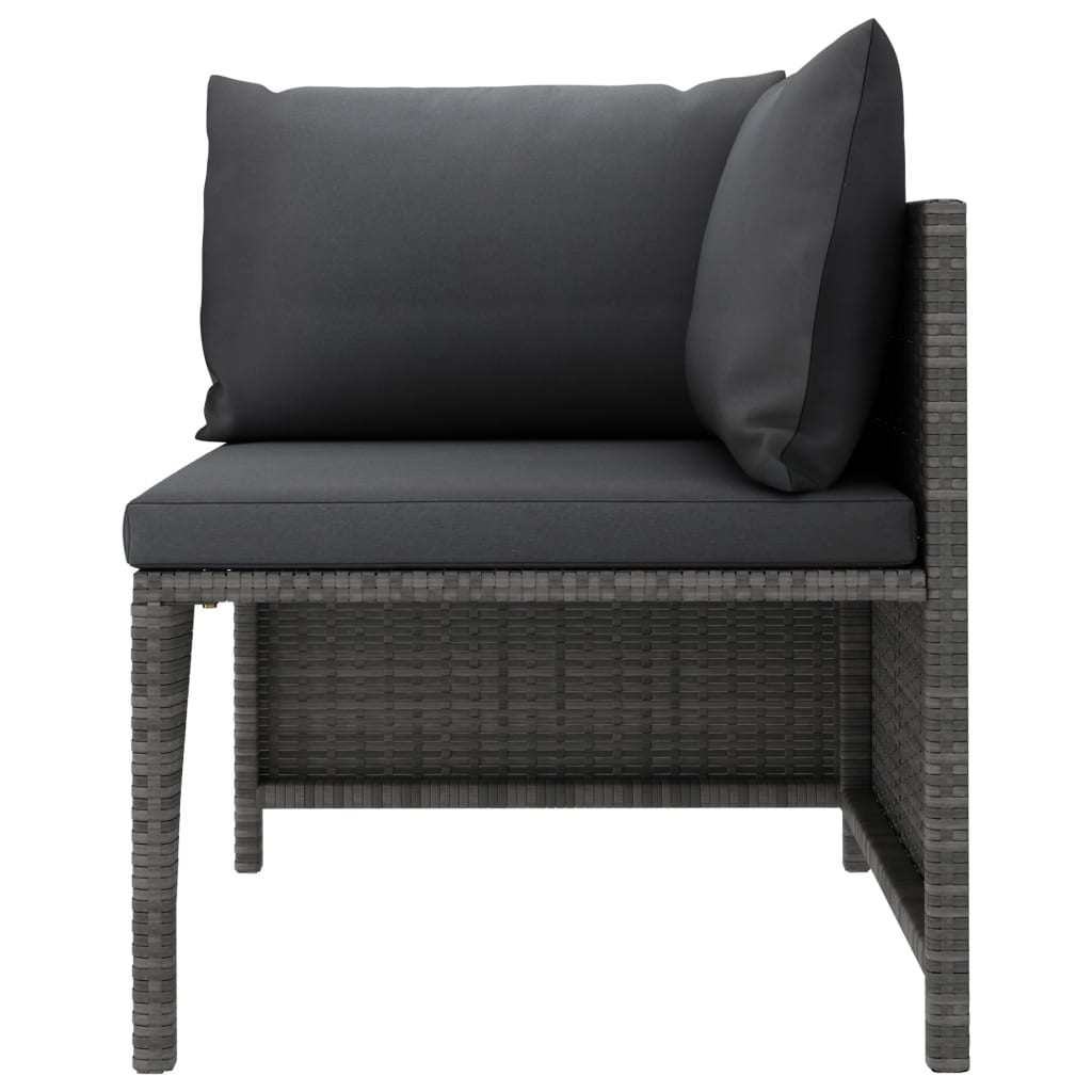 Garden Lounge Set Grey, Anthracite