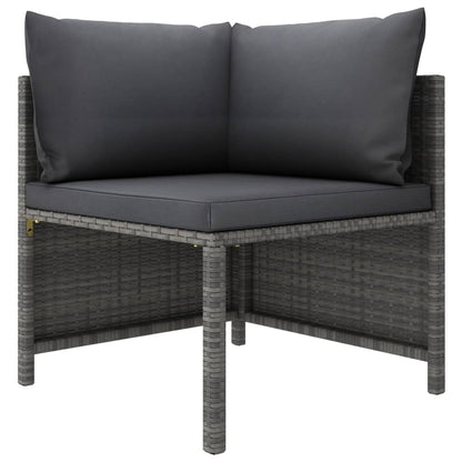 Garden Lounge Set Grey, Anthracite