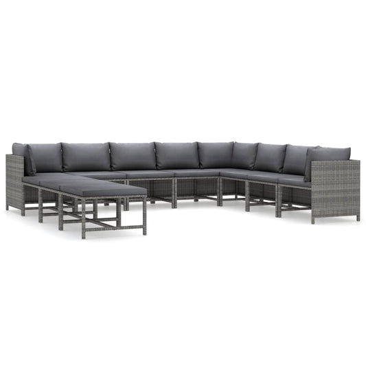 Garden Lounge Set Grey
