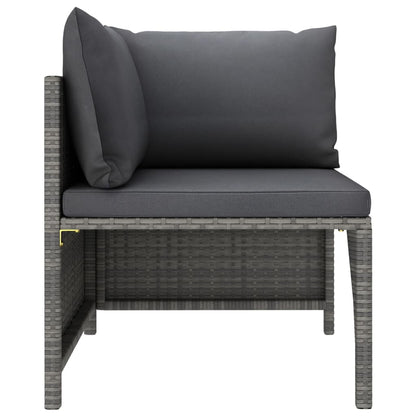 Garden Lounge Set Gray, Anthracite