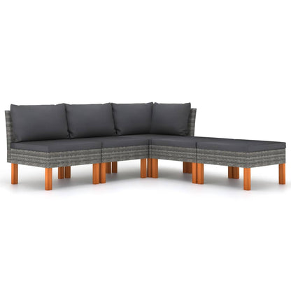 Garden Lounge Set Grey