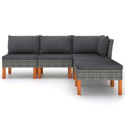 Garden Lounge Set Grey