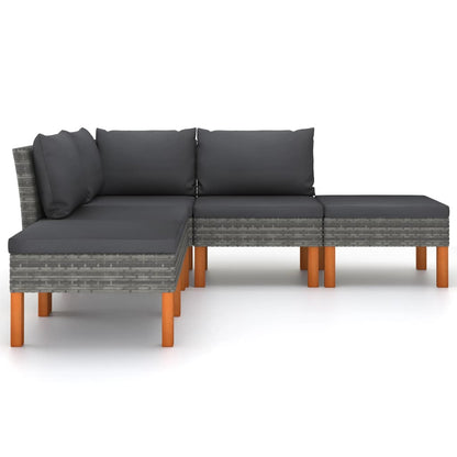 Garden Lounge Set Grey