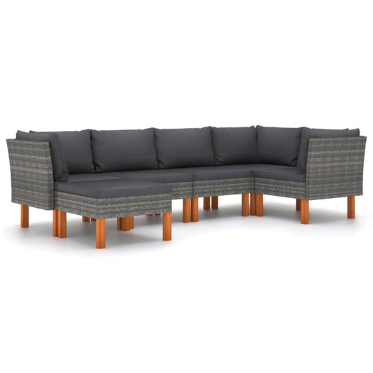 Garden Lounge Set Grey