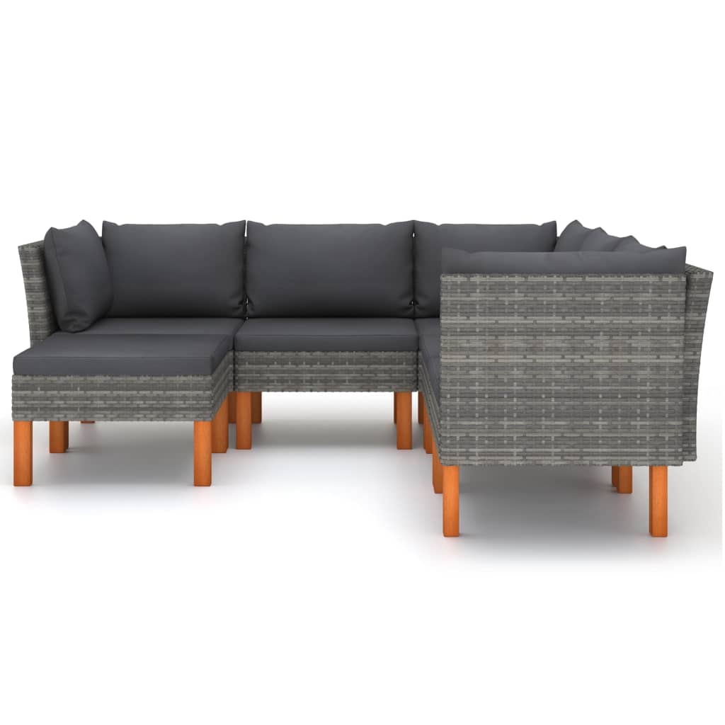 Garden Lounge Set Grey
