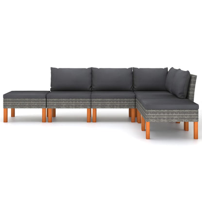 Garden Lounge Set Grey