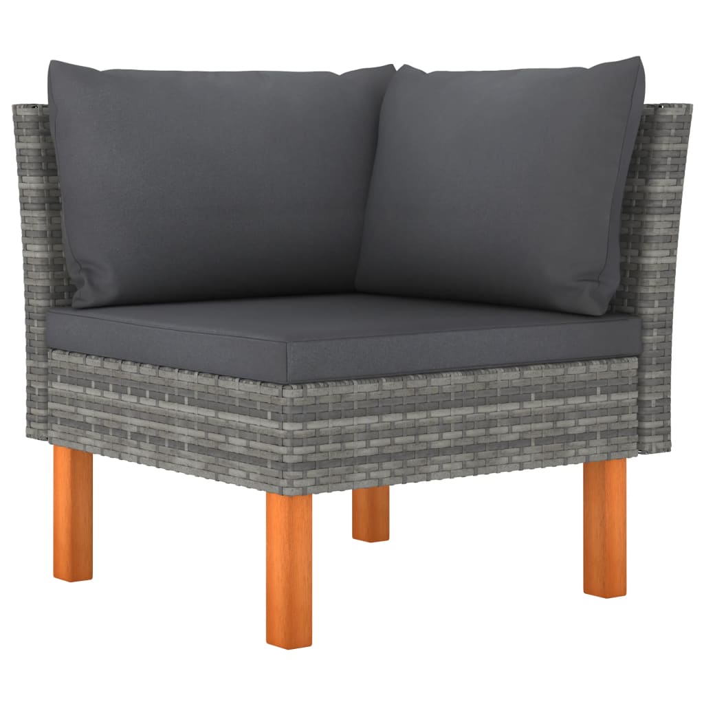 Garden Lounge Set Grey