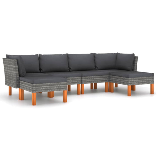 Garden Lounge Set Grey