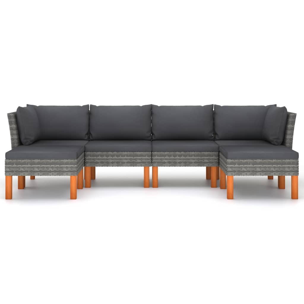 Garden Lounge Set Grey