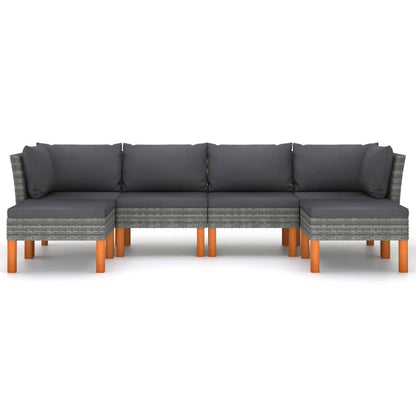 Garden Lounge Set Grey