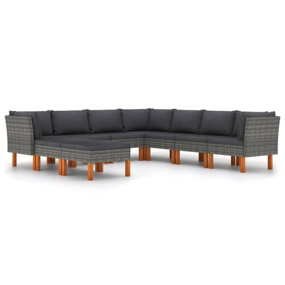 Garden Lounge Set Grey
