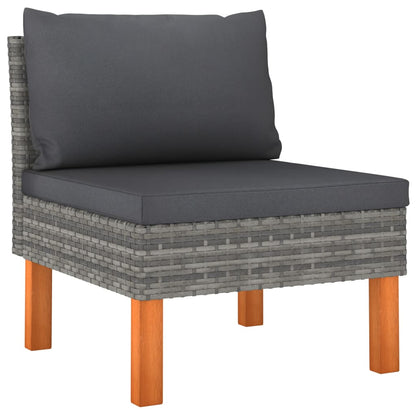 Garden Lounge Set Gray, Anthracite
