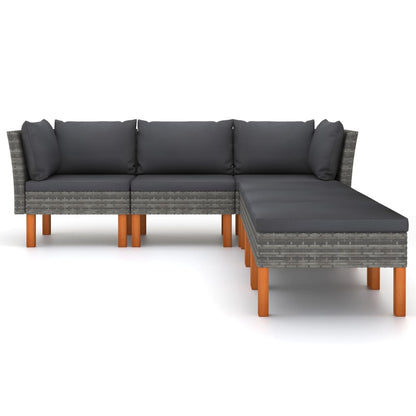 Garden Lounge Set Grey