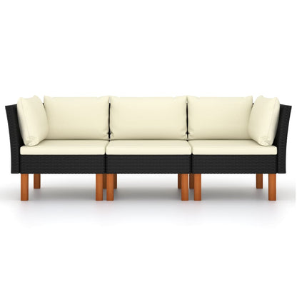 Garden Sofa Black
