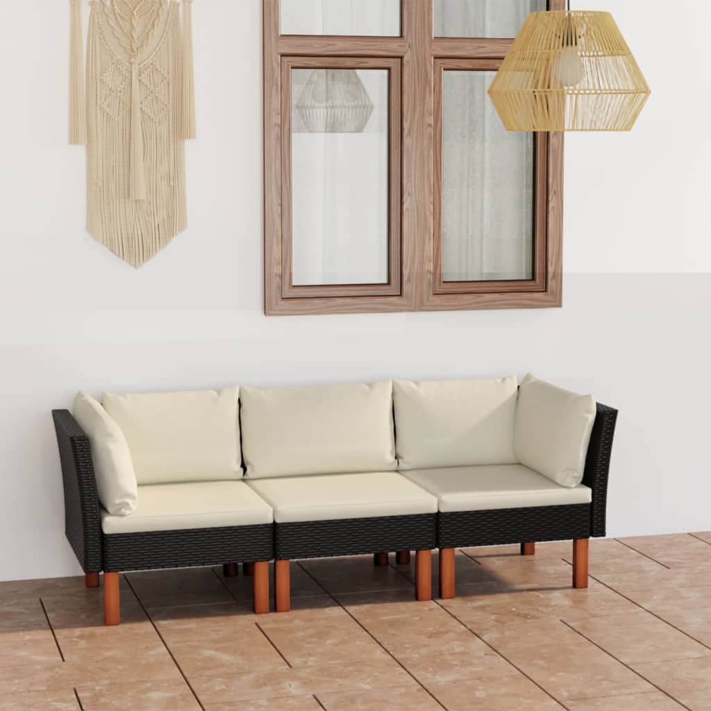 Garden Sofa Black