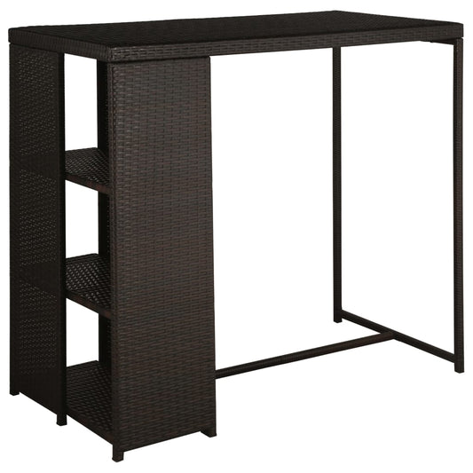 Garden Bar Set Brown, Cream