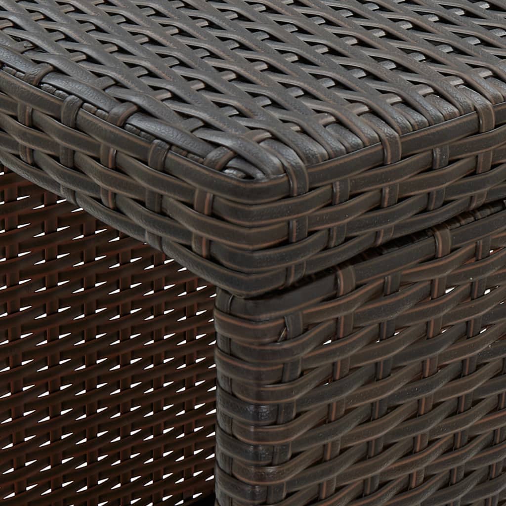 Garden Bar Set Brown, Cream