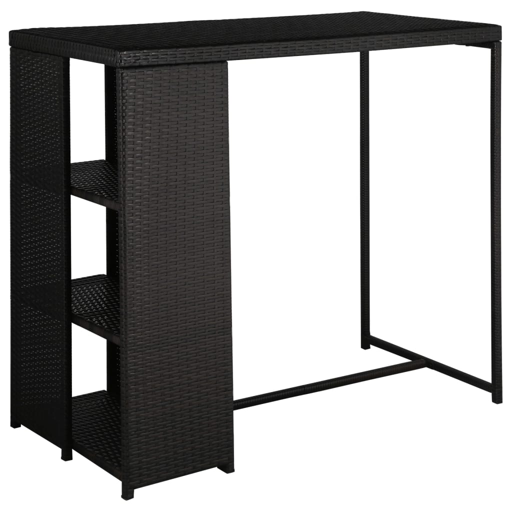 Garden Bar Set Black, Cream