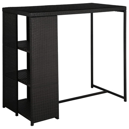 Garden Bar Set Black, Cream