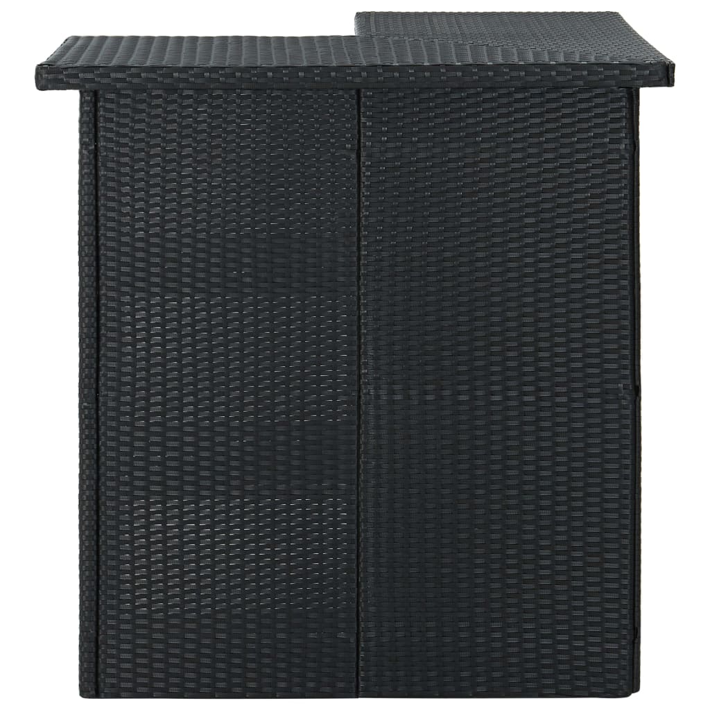Garden Bar Set Black, Cream