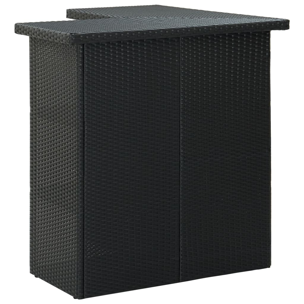 Garden Bar Set Black, Cream