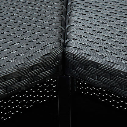 Garden Bar Set Black, Cream