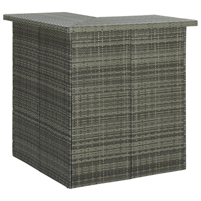 Garden Bar Set Gray